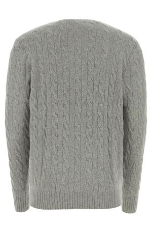 Maglione in lana e cashmere grigio RALPH LAUREN | 710876762012GREY